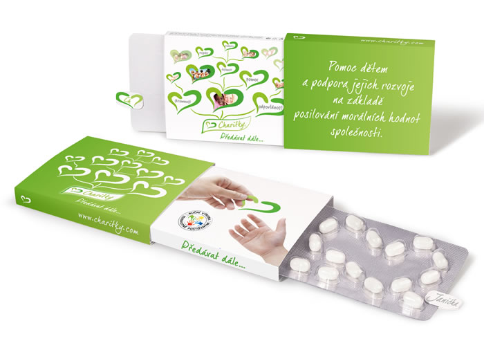 Charitky in a new packaging gives work to people with disabilities