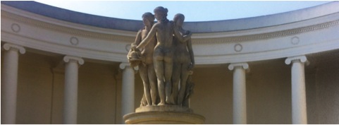 Charities are 3 Greek goddesses = The Three Graces